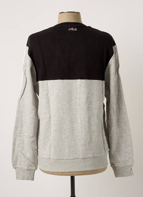 Sweat-shirt gris FILA pour homme