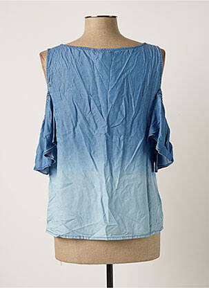 Blouse manches courtes manches courtes bleu SALSA femme