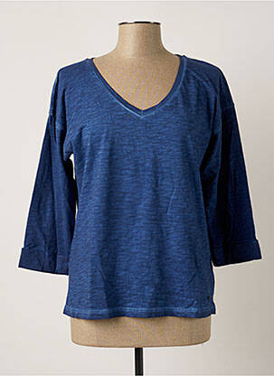T-shirt bleu TERRE & MER pour femme