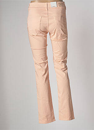 Pantalon slim tissage popeline taille normale rose SALSA femme