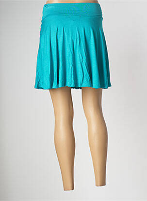 Jupe courte coupe évasée bleu SMASH WEAR femme