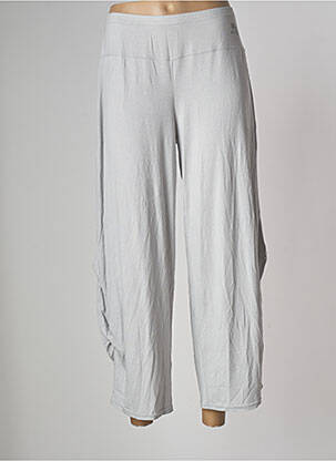 Pantalon 7/8 gris MELLEM pour femme
