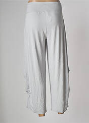 Pantalon 7/8 gris MELLEM pour femme seconde vue