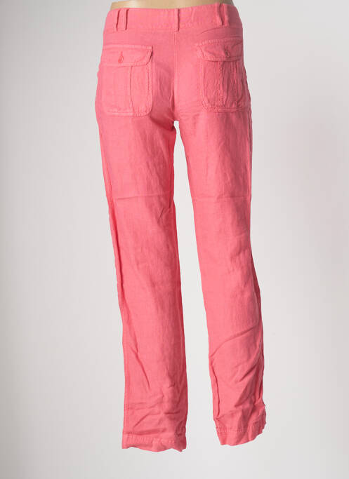 Pantalon slim rose TERRE & MER pour femme