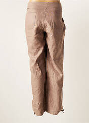 Pantalon large beige MALOKA pour femme seconde vue