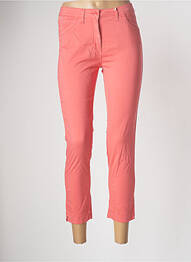 Pantacourt stretch taille normale rose IMPAQT femme