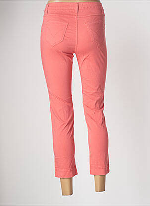 Pantacourt stretch taille normale rose IMPAQT femme
