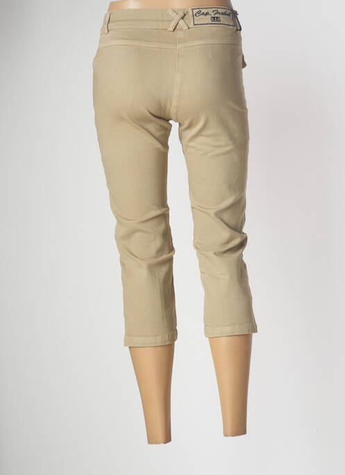 Pantacourt beige CAP. FREHEL pour femme