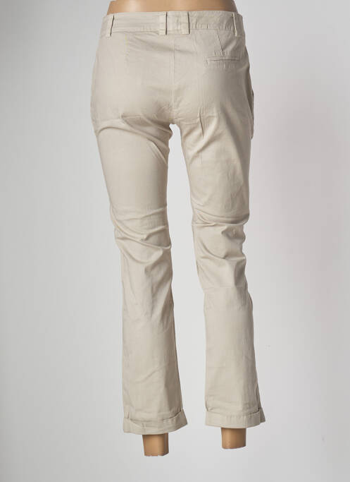 Pantalon 7/8 beige POUSSIERE D'ETOLE pour femme
