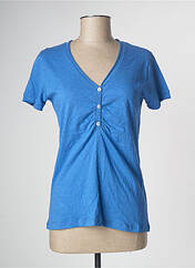 T-shirt bleu LE PHARE DE LA BALEINE pour femme seconde vue