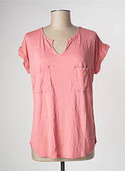 T-shirt rose BEST MOUNTAIN pour femme seconde vue