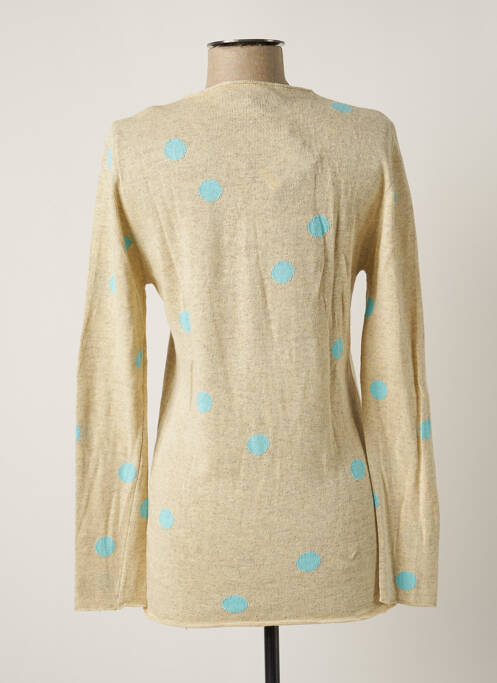 Gilet manches longues beige LE PHARE DE LA BALEINE pour femme