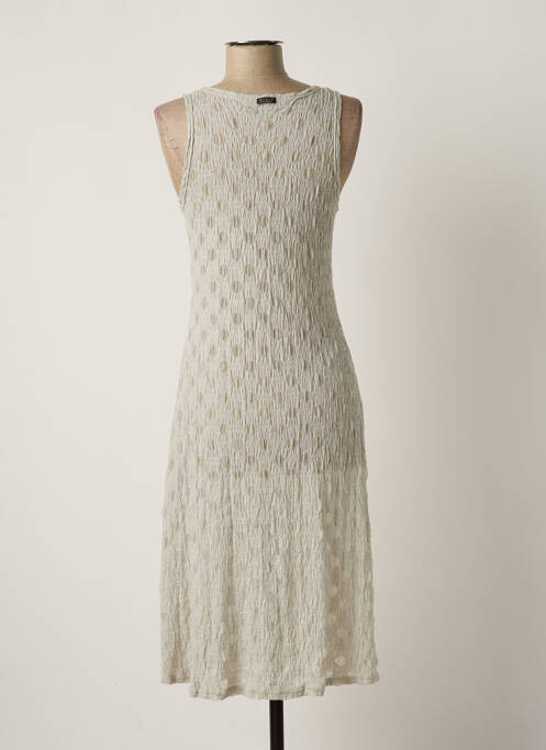 Robe mi-longue gris BORIS INDUSTRIES pour femme