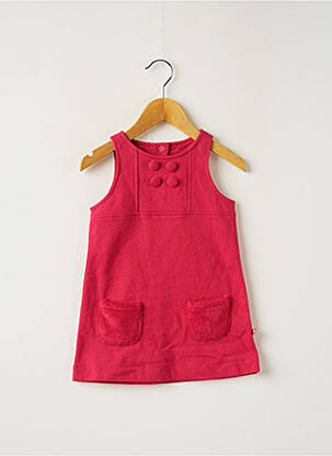 Robe courte sans manche sans manche rose WEEK END A LA MER fille