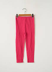 Pantalon droit rose WEEK END A LA MER pour fille seconde vue