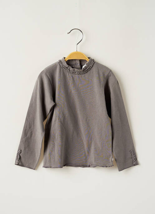 T-shirt gris WEEK END A LA MER pour fille