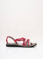 Sandales/Nu pieds rouge LA MARINE pour femme seconde vue