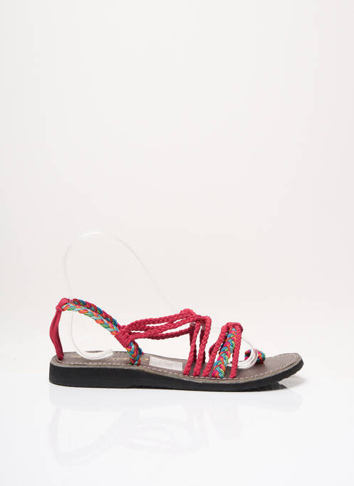 Sandales/Nu pieds rouge LA MARINE pour femme