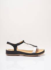 Sandales/Nu pieds noir LA MARINE pour femme seconde vue