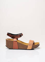 Sandales/Nu pieds orange PLAKTON pour femme seconde vue
