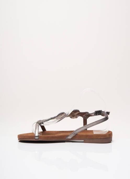 Sandales/Nu pieds gris SANTAFE pour femme