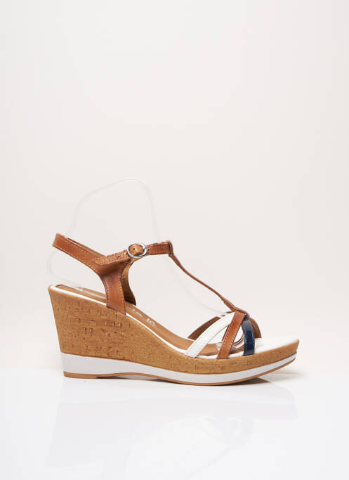 Sandales/Nu pieds marron TAMARIS pour femme