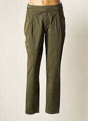 Pantalon chino vert TBS pour femme seconde vue