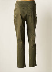 Pantalon chino vert TBS pour femme seconde vue