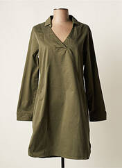 Robe mi-longue vert TBS pour femme seconde vue