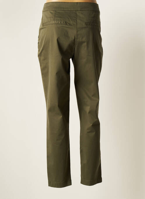 Pantalon chino vert TBS pour femme