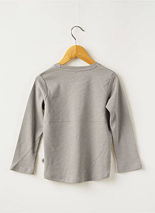 T-shirt stretch manches longues gris HELLO ELAÉ fille