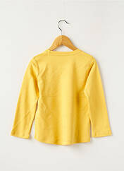 T-shirt jaune HELLO ELAÉ pour fille seconde vue