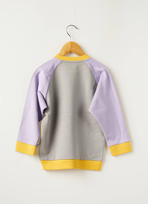 Sweat-shirt violet HELLO ELAÉ pour fille