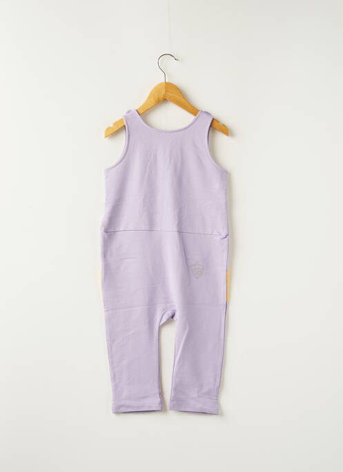 Salopette coupe cintrée sans manche violet HELLO ELAÉ enfant