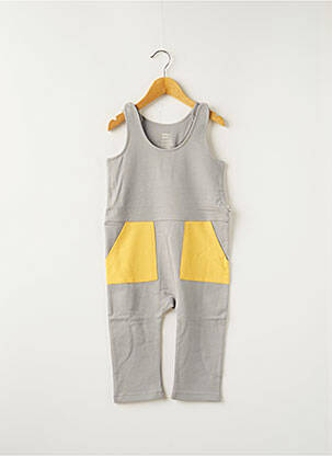 Pyjama col rond gris HELLO ELAÉ enfant