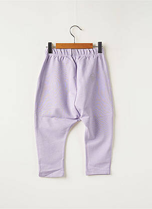 Sarouel taille normale taille élastique violet HELLO ELAÉ fille