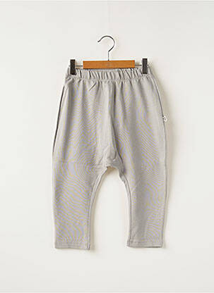 Pantalon slim stretch taille élastique gris HELLO ELAÉ garçon