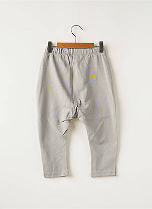 Pantalon slim stretch taille élastique gris HELLO ELAÉ garçon