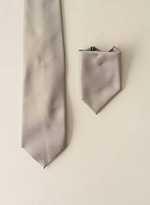 Cravate gris VIRTUOSE pour homme