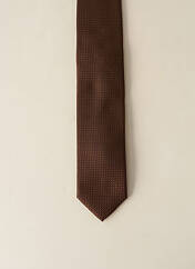 Cravate marron MAC-TY pour homme seconde vue