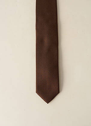 Cravate marron MAC-TY pour homme
