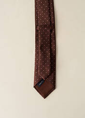 Cravate marron MAC-TY pour homme seconde vue