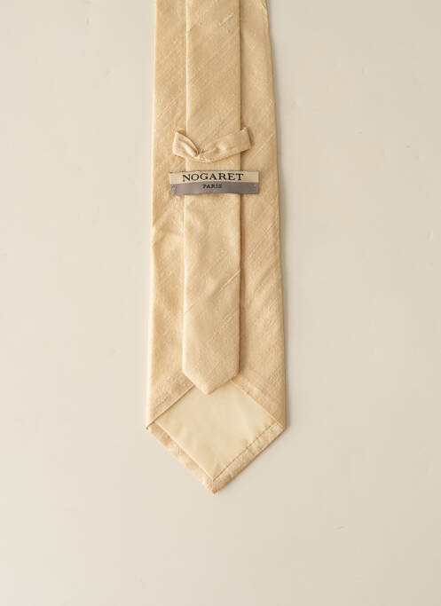 Cravate beige NOGARET pour homme