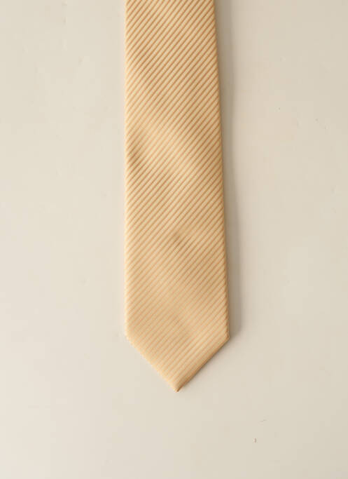 Cravate beige YVES DORSEY pour homme