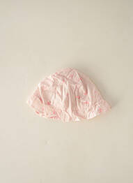 Chapeau tissage popeline rose ABSORBA fille