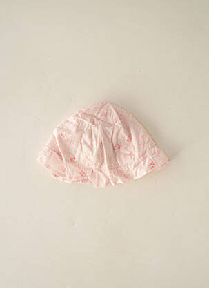 Chapeau tissage popeline rose ABSORBA fille