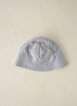 Chapeau tissage popeline bleu ABSORBA garçon
