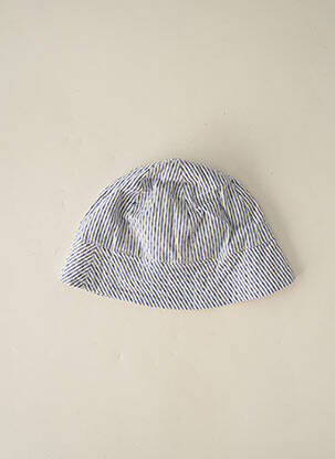 Chapeau tissage popeline bleu ABSORBA garçon