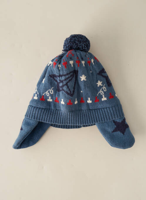 Bonnet imprimé fantaisie bleu ABSORBA garcon