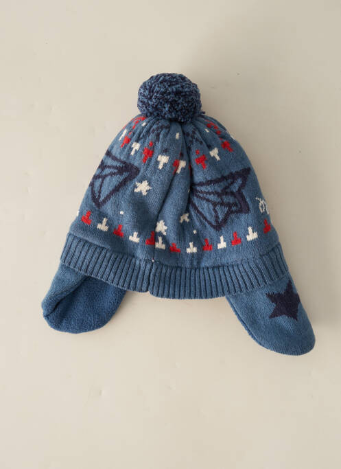 Bonnet imprimé fantaisie bleu ABSORBA garcon